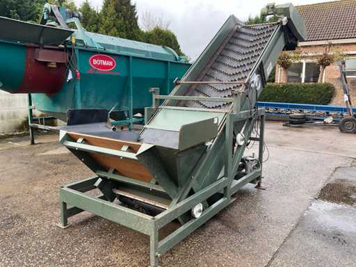 Compas Stortbak met opvoertransportband