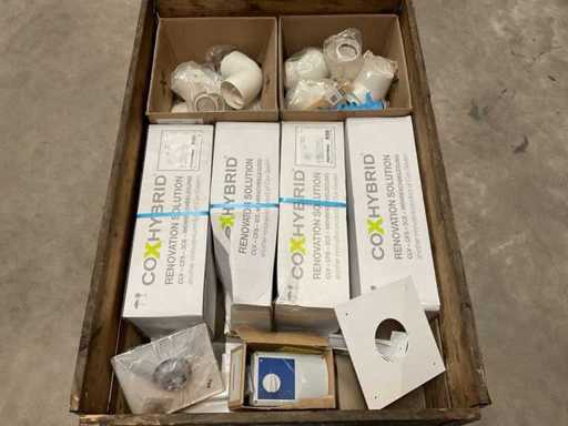Partij installatiemateriaal