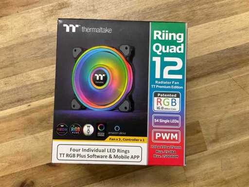 Thermal Take Riing Quad 12 Radiator Fan