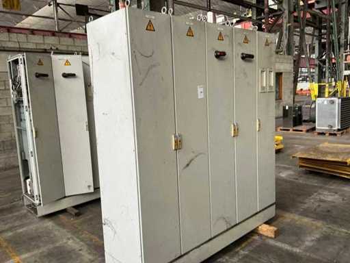 Control cabinet with content