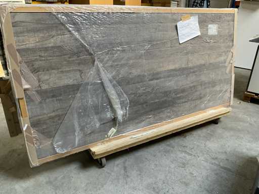 Island kitchen worktop