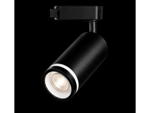 10 x Rail Spot Fixture – GU10 – Black – IP20 – VERSAY