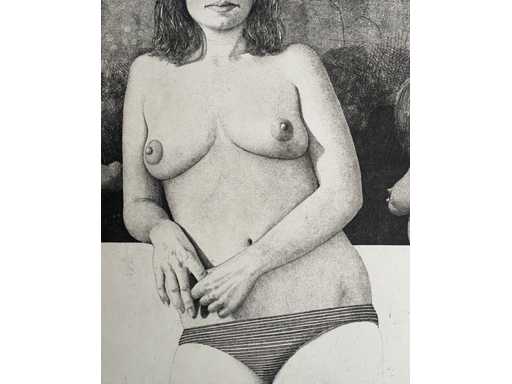 Roger Wittevrongel - torso - etching