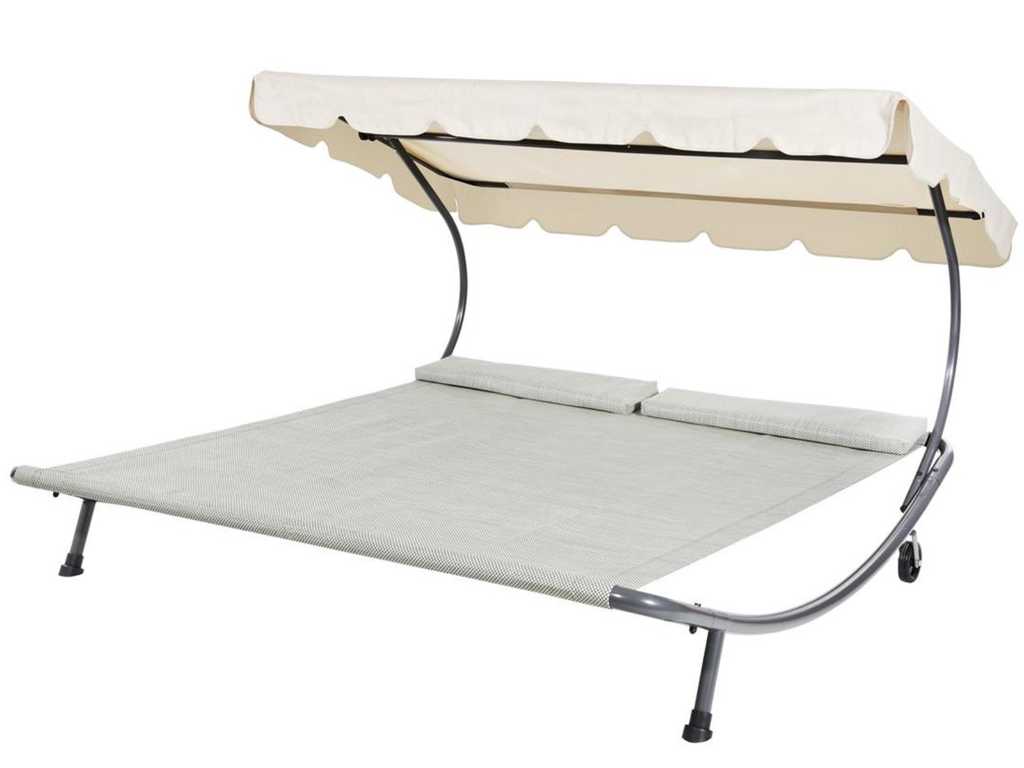 Leco - 47 39212 103 - Double lounger with roof