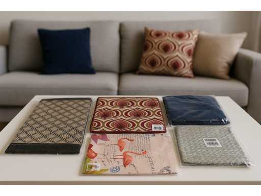 *NUO* Mix di copricuscini, copricusci decorativi, coprimacchi per divano (500 pezzi)