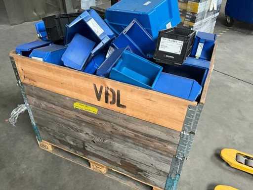 Mélangez plusieurs plateaux de rangement/tri en plastique