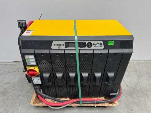 2019 Hawker Life SeediQ 80V 280A Modułowa ładowarka RF Elektryczny wózek widłowy Elektryczna ładowarka do wózka widłowego 2019