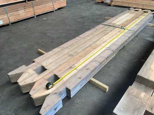 Hobelfichtenstange – 370x14x14 cm (6x)