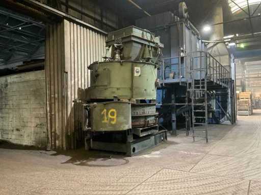 Mélangeur à sable de moulage