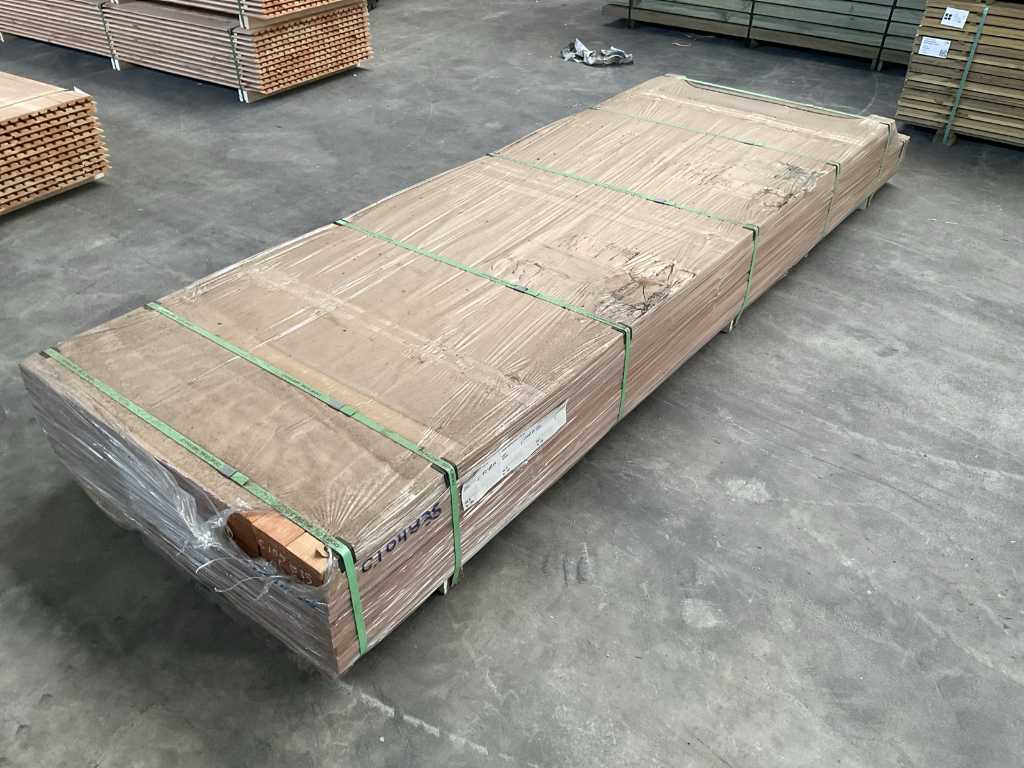 Plank geschaafd cambora (110x)