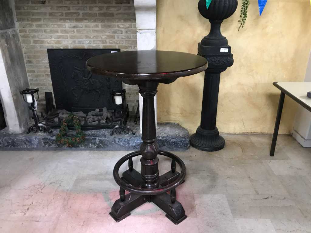 Wooden bar table
