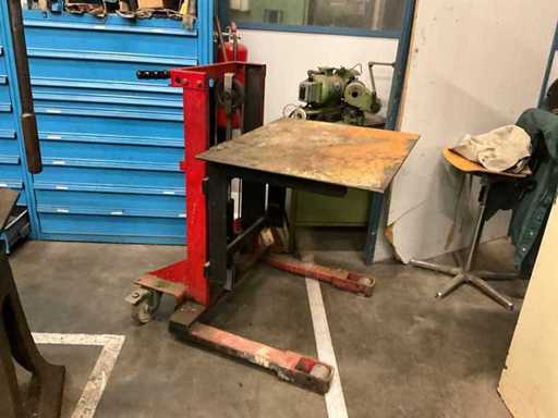 Table de levage mobile