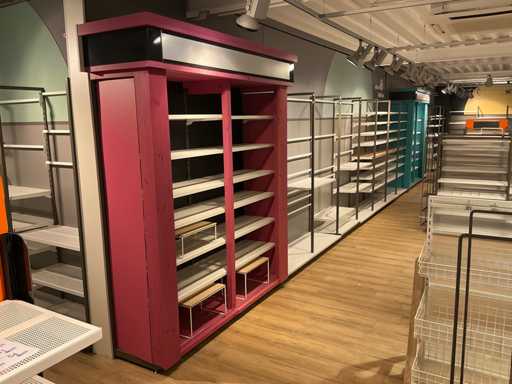 Gondel - Wandregal, 12 Meter