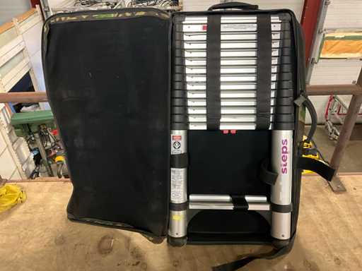Telesteps 1800EP Telescopic ladder in camouflage bag