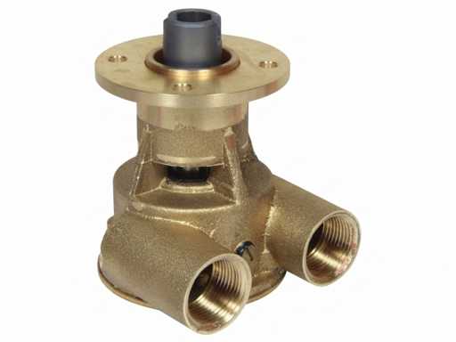 Johnson SPX Flow F5B-9005 bronze impeller koelwaterpomp flensmontage