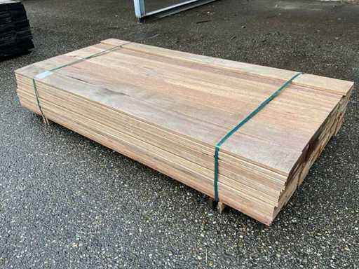 Hardwood decking board (105x)