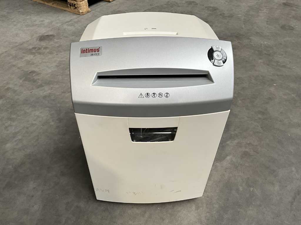 18x Papier shredder INTIMUS 26 CC3