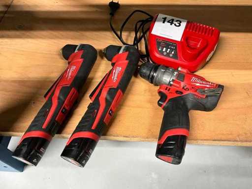 Milwaukee Screw Drill (3x)