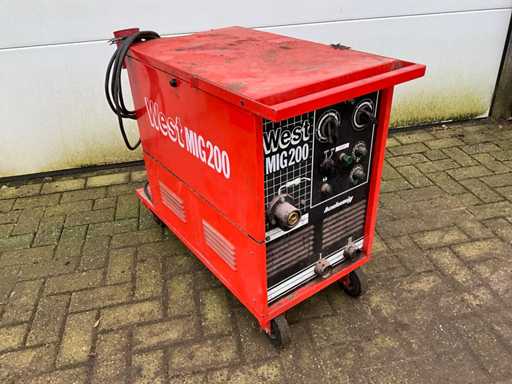 West MIG200 MIG lasapparaat