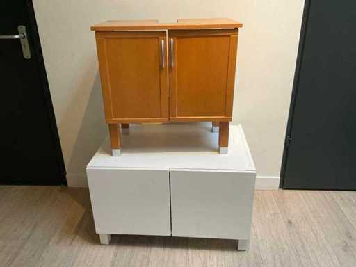 Washbasin cabinet (2x)
