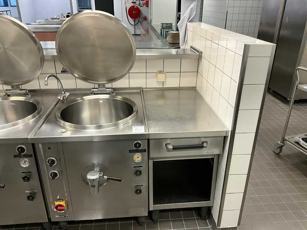 Buderus Juno Cooking kettle setup