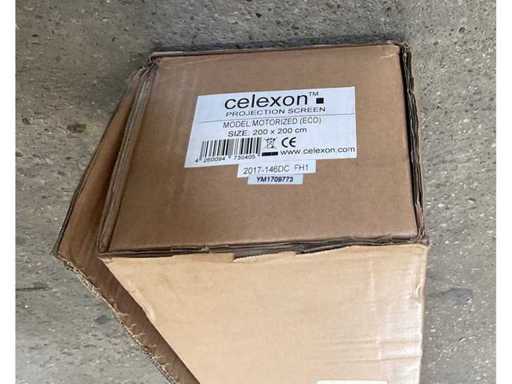 Celexon - Leinwand elektrisch 200x200cm
