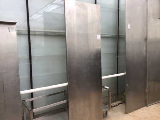 Stainless steel worktop