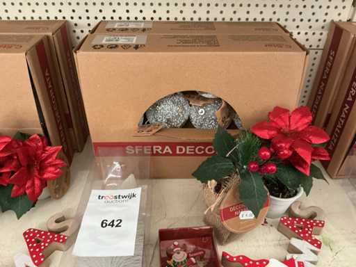 Weihnachtsdekoration für Partys.