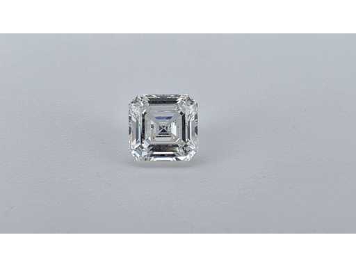 Diamant – ca. 1,90 Karat – Quadratischer Smaragdschliff (zertifiziert)