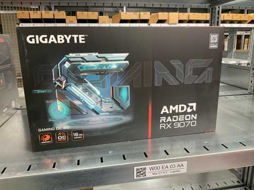 AMD Radeon RX9070 Videokaart