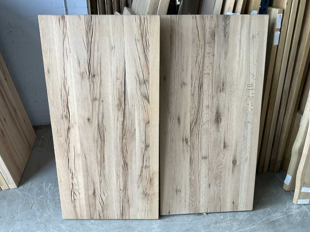 Oak table top 140x70 cm (2x)
