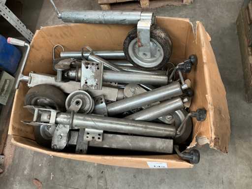 Lot jockey wheel and support leg parts