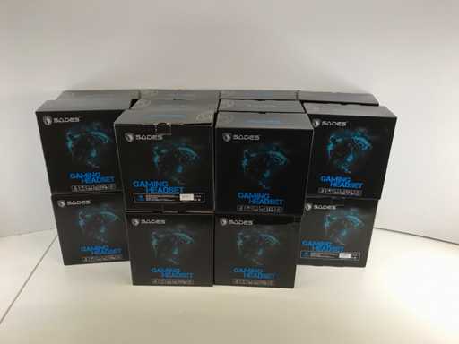 Sades (SA-810) USB Surround Sound Stereo PC Gaming Headphones (20x)