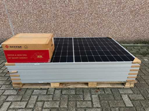 Akcome – Set mit 11 Solarpanels (430 WP) – GoodWe 5K-Wechselrichter