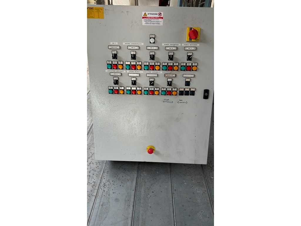 Electrical/electromechanical panel for pump control