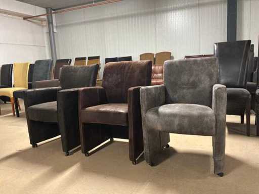 Chaise mobile de salle à manger (3x)