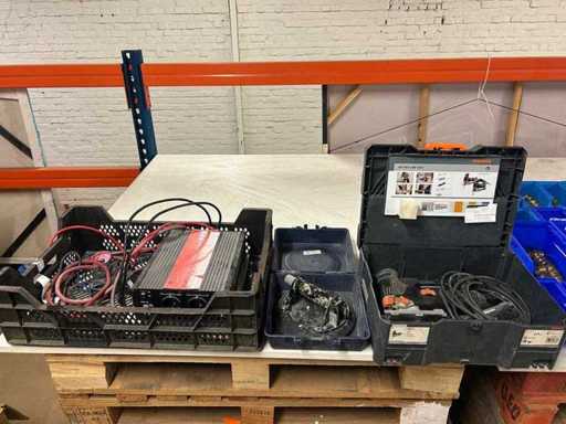 Seghetto puzzle, inverter, sollevatore a vuoto