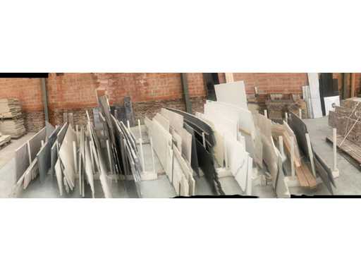 Varie biglie + plastica per rack