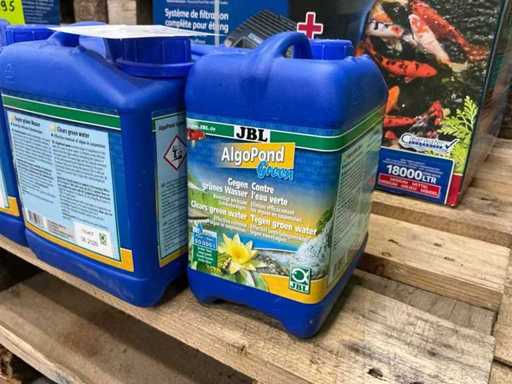 Agent de tratare a apei JBL AlgoPond Green 2,5L (5x)