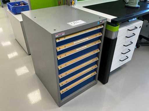 OFFICINA SSI SCHÄFER - Cassetto telescopico con contenuti