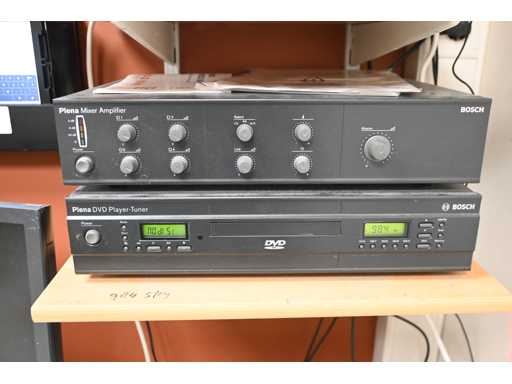 Plena Bosch Audio Tuner et Amplificateur