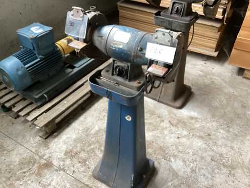 FELISATTI Mola a 2 teste a piedistallo