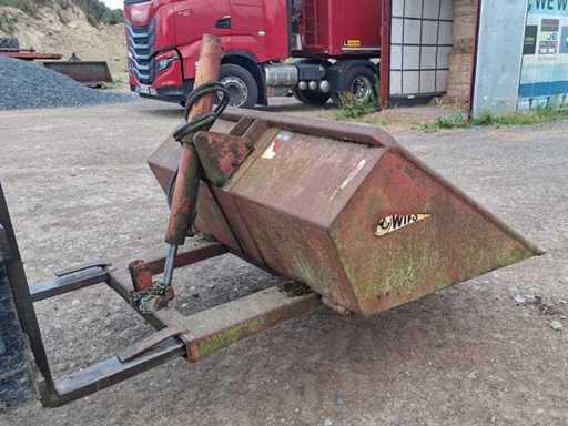 Seau basculant hydraulique WIFO HO 950 – 359 kg – pour télémanuse/chargeur frontal