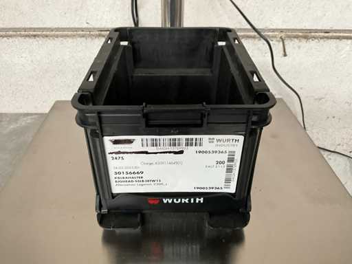 Würth 1.33 kg KBLBahalter in stackable container