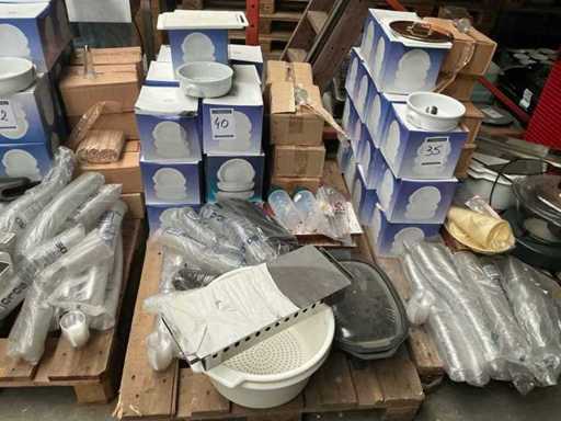 Partij diverse horecabenodigheden