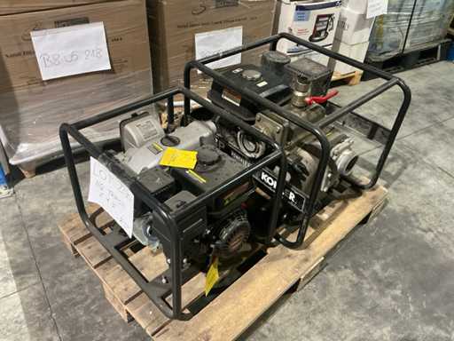 HQ Trash pump Water pump (2x)