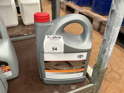 Toyota ,inhoud 5 liter 5W30 Motor olie