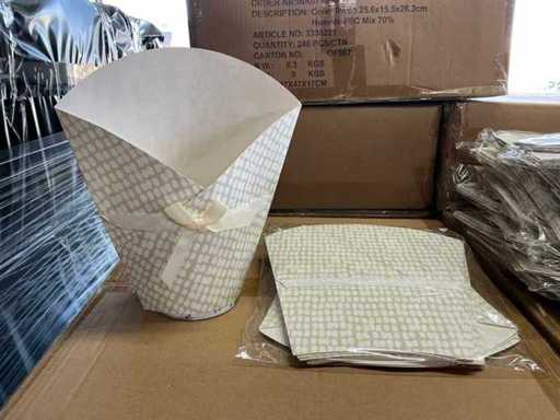 Partij Cone Tesco 25.6x15.5x26.3cm Humble FSC Mix 70% (9360x)