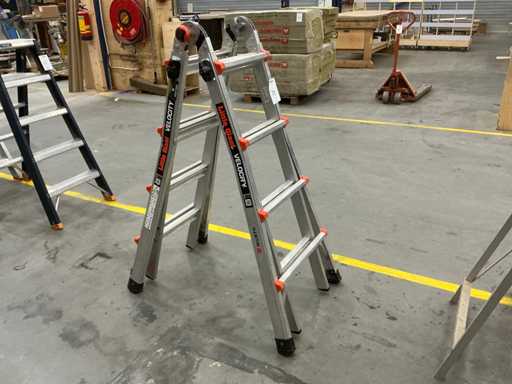 Little giant Velocity Folding ladder telescope 2x4 rungs