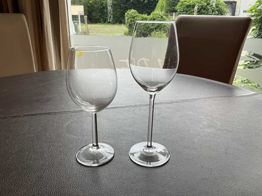 Approx. 140 different wine glasses ROYAL LEERDAM "Allure"